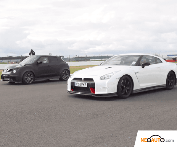 [VIDEO] Nissan Juke-R vs Nissan GT-R